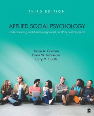 Applied Social Psychology 3rd 3E Frank Schneider