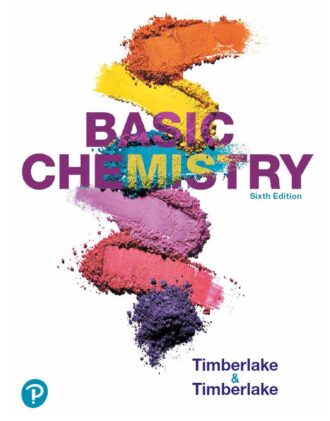 Basic Chemistry 6th 6E Karen Timberlake William Timberlake