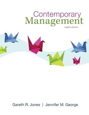 Contemporary Management 8th 8E Gareth Jones