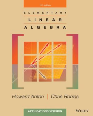 Elementary Linear Algebra 11th 11E Howard Anton