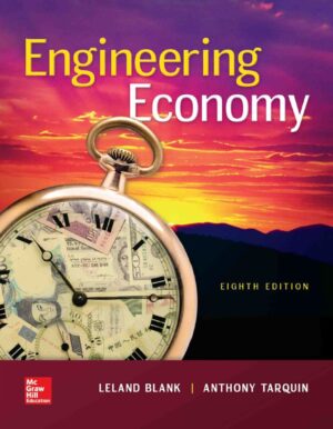 Engineering Economy 8th 8E Leland Blank