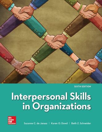 Interpersonal Skills in Organizations 6th 6E Beth Schneider