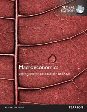 Macroeconomics 1st 1E Daron Acemoglu