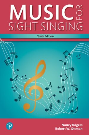 Music for Sight Singing 10th 10E Nancy Rogers