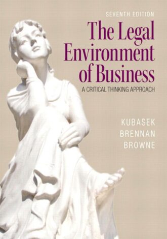 The Legal Environment of Business 7th 7E