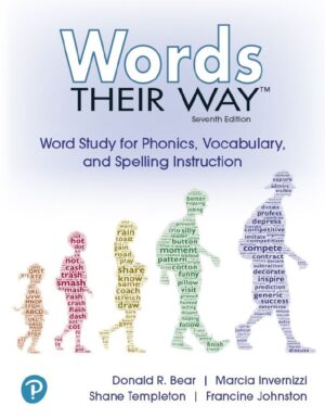 Words Their Way 7th 7E Donald Bear Marcia Invernizzi