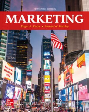 Marketing 15th 15E Roger Kerin Steven Hartley