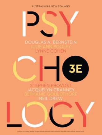 Psychology Australian and New Zealand 3rd 3E Douglas Bernstein