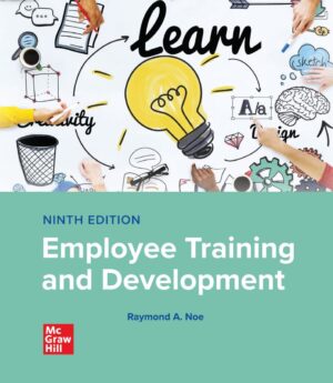 Employee Training and Development 9th 9E Raymond Noe