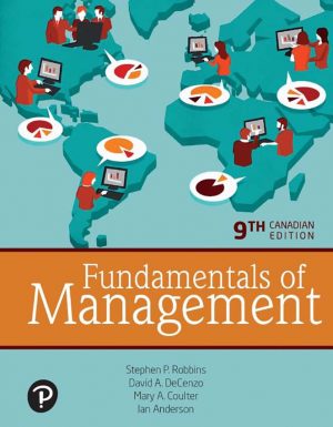 Fundamentals of Management 9th 9E David DeCenzo Mary Coulter