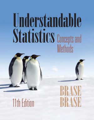 Understandable Statistics Concepts and Methods 11th 11E