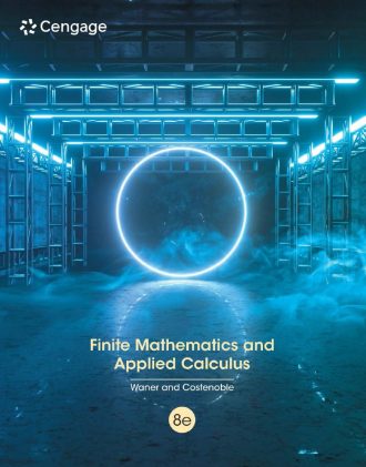 Finite Mathematics and Applied Calculus 8th 8E Stefan Waner