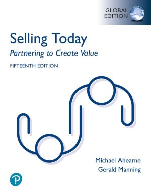 Selling Today Partnering to Create Value 15th 15E