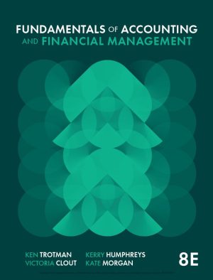 Fundamentals of Accounting and Financial Management 8th 8E