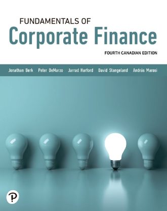 Fundamentals of Corporate Finance 4th 4E Jonathan Berk