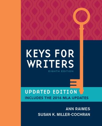 Keys for Writers 8th 8E Ann Raimes Susan Miller-Cochran