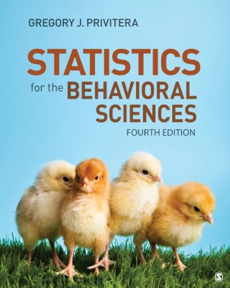 Statistics for the Behavioral Sciences 4th 4E Gregory Privitera