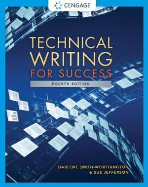 Technical Writing for Success 4th 4E Sue Jefferson