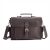 Men’s Briefcase Genuine Leather Handbag Male Laptop Shoulder Crossbody Bags